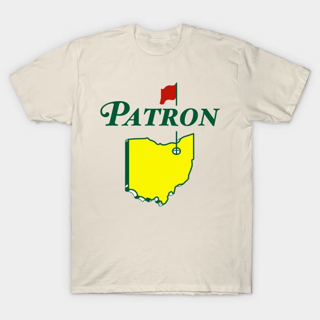 Ohio Golf Patron T-Shirt by mbloomstine